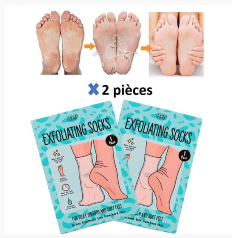 FOOTSTEPS EXFOLIATING SOCKS