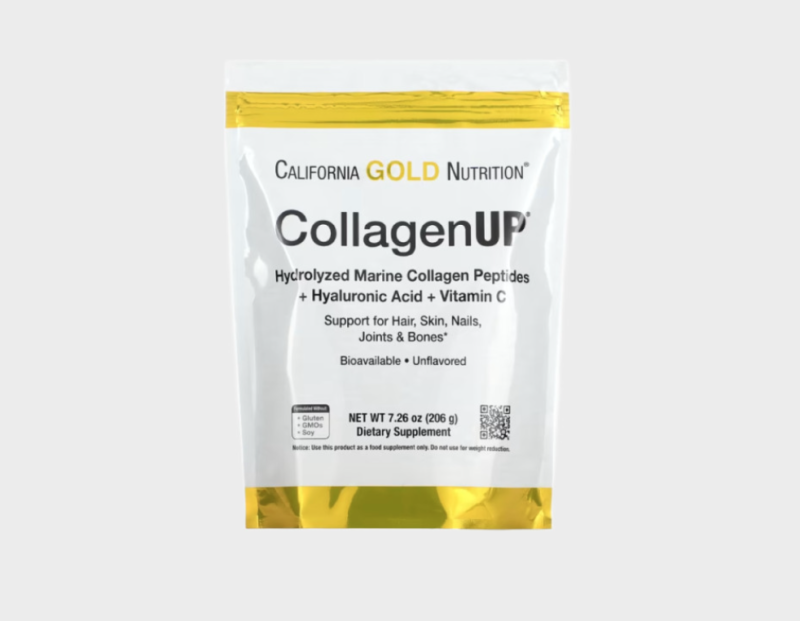 CollagenUP Peptides de collagene Marin Hydrolysé + l'acide hyaluronique + vitamine C 206g