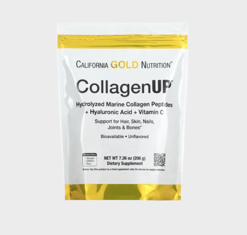 CollagenUP Peptides de collagene Marin Hydrolysé + l'acide hyaluronique + vitamine C 206g
