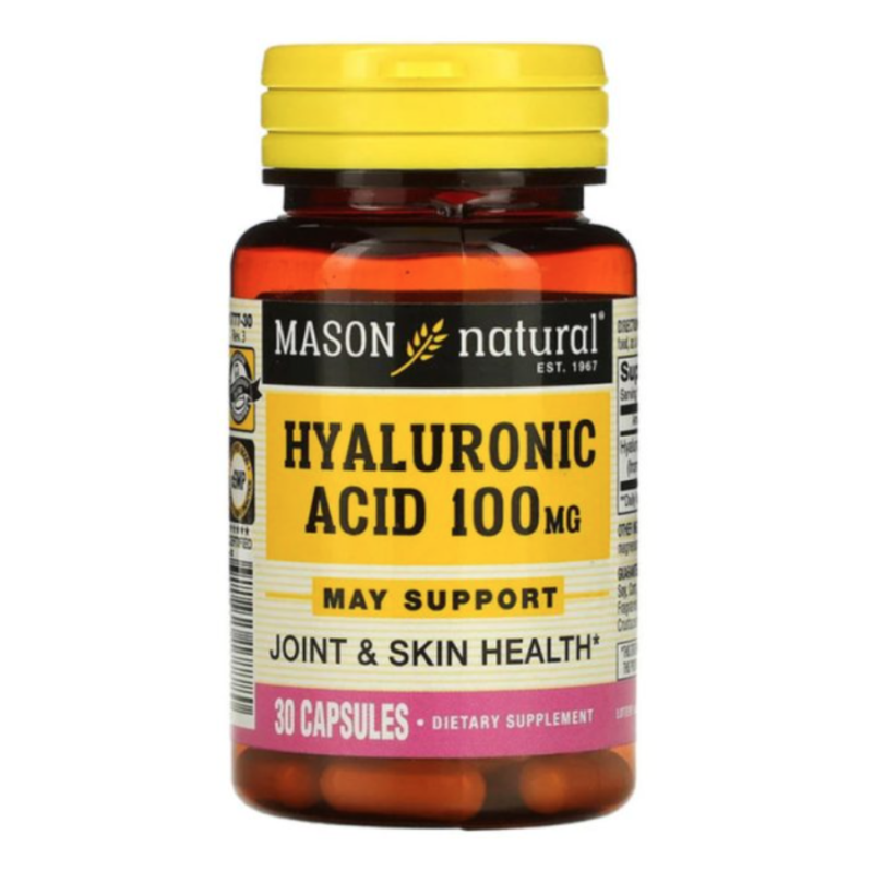 MASON NATURAL HYALURONIC ACID 100 MG